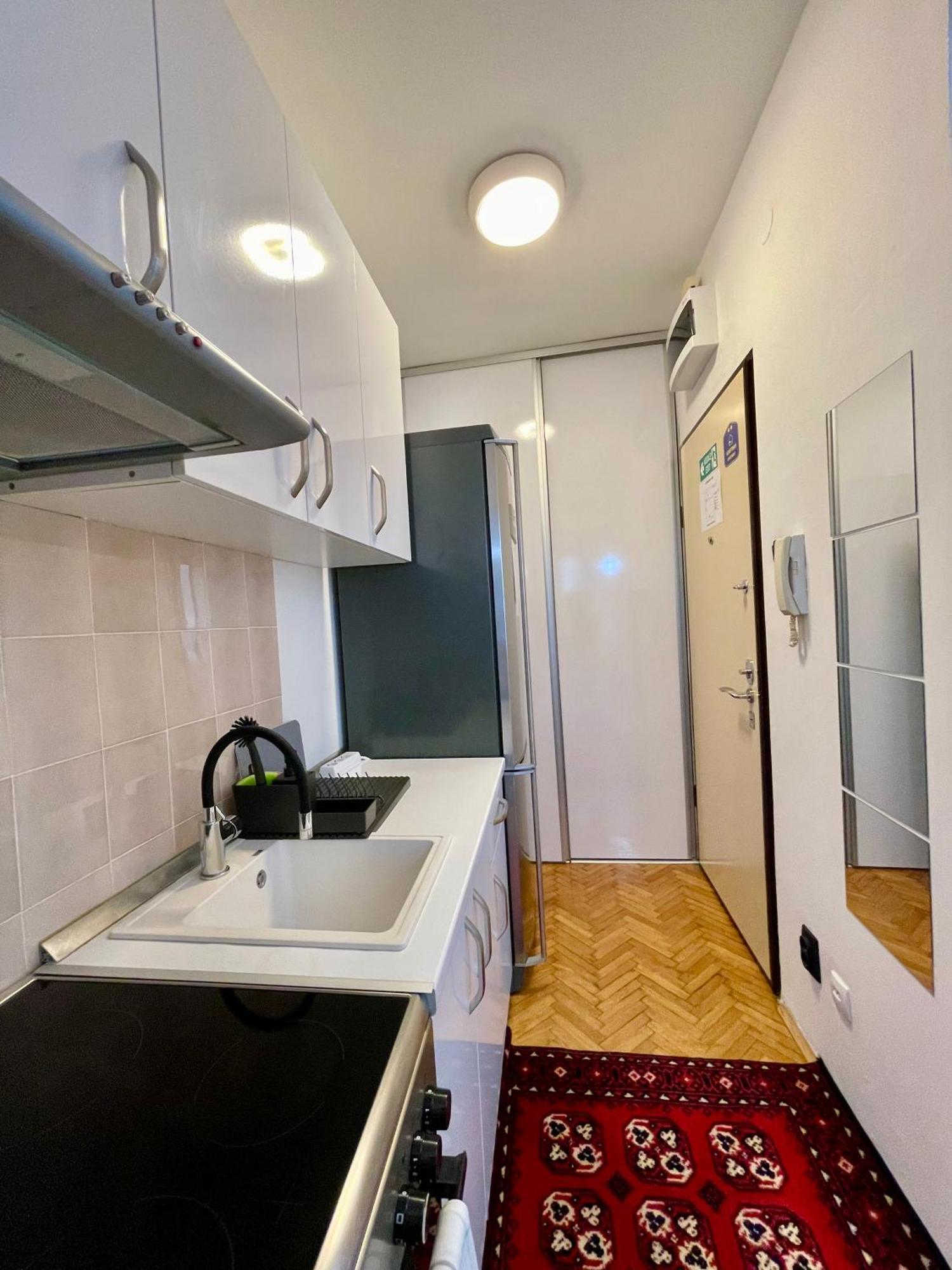 Apartment Mirochka Belgrado Buitenkant foto